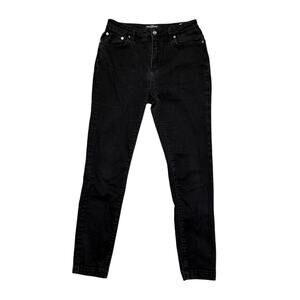 Dolce & Gabbana Black Skinny Jeans Size 44 Made in Italy Stretch Denim